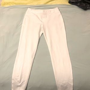 WHITE SKINNY JEGGINGS